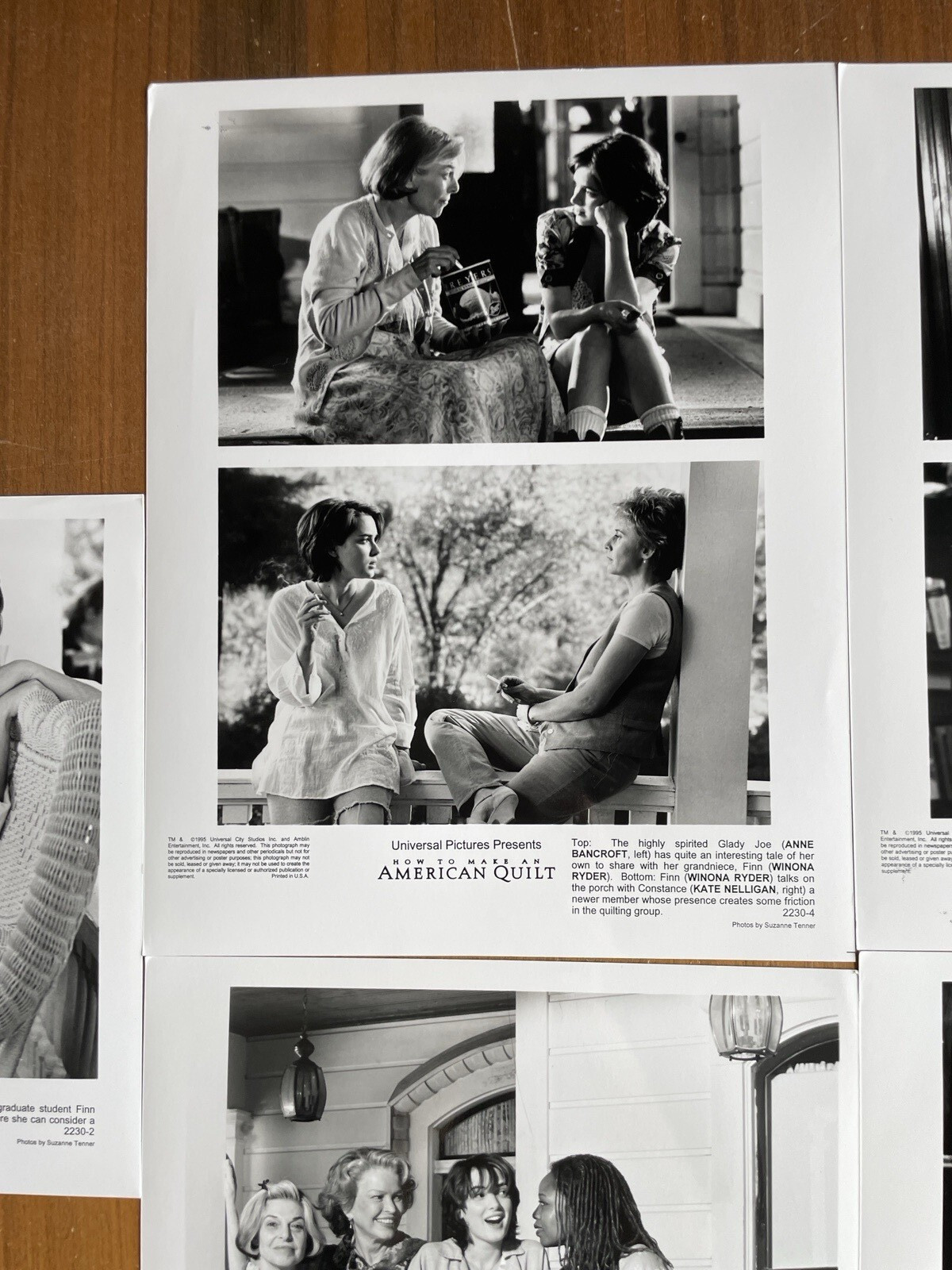 How To Make An American Quilt Movie Photo Lot Of 5 Winona Ryder Photo 8 x 10 - Image 6