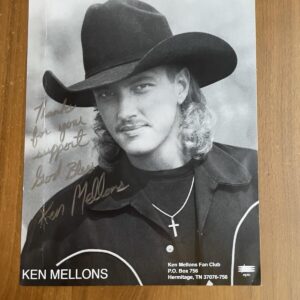 Ken Mellons Photo Signed 8x10 Autographed Signed Photo