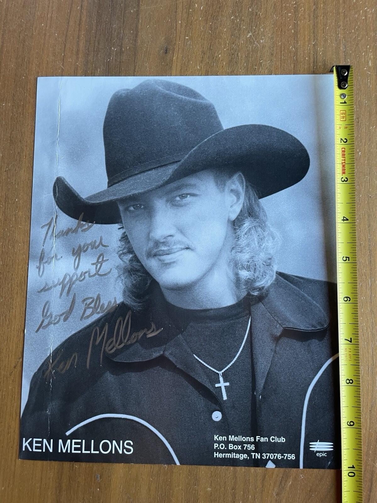 Ken Mellons Photo Signed 8x10 Autographed Signed Photo - Image 9