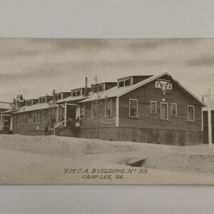 YMCA Building No. 53 Camp Lee Virginia VA Unposted Postcard