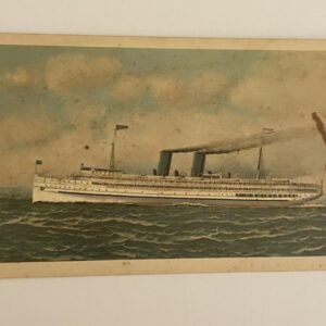 Yale Ship Boat Postcard Mariners Museum