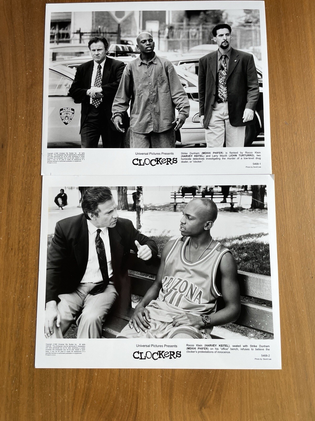 Clockers Movie Photo Lot Mekhi Phifer Photo 8 x 10 Photograph