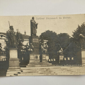 Worms Lutherdenkmal RPPC Postcard Chr Herbst Hofphotograph
