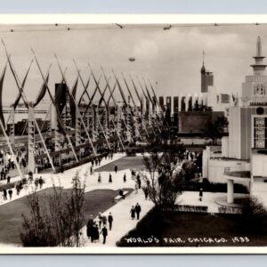 World's Fair Chicago Illinois 1933 Postcard RPPC #12
