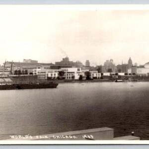 World's Fair Chicago Illinois 1933 Postcard RPPC
