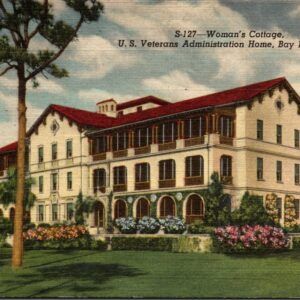 Woman's Cottage Us Veterans Admin Home Florida Postcard Posted