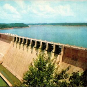 Wolf Creek Dam Lake Cumberland Kentucky Postcard