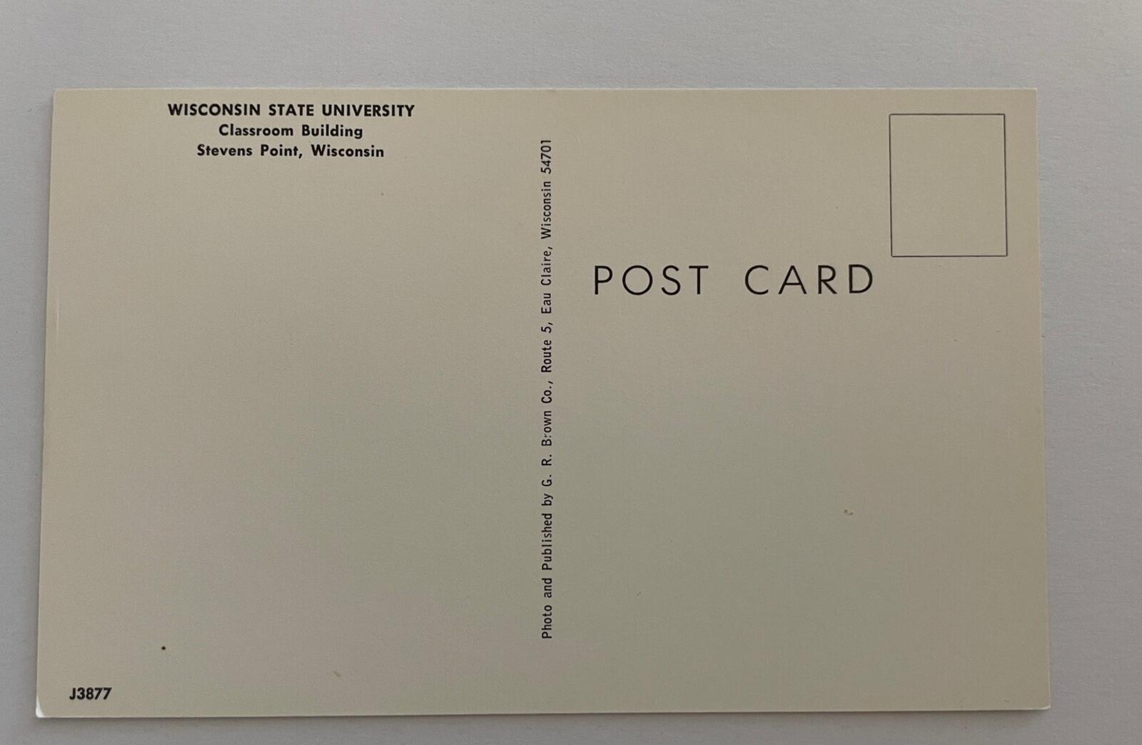 Wisconsin State University Classroom Building Postcard - Image 2