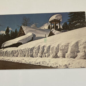 Winter At Johnsville California Postcard
