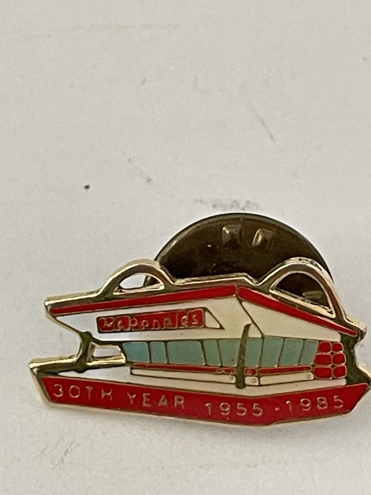 McDonalds 30th Year Pin 1955-1985