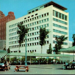 The Civic Center Park Detroit Michigan Postcard Unposted