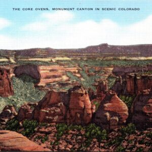 The Coke Ovens Monument Canyon In Scenic Colorado Postcard Unposted