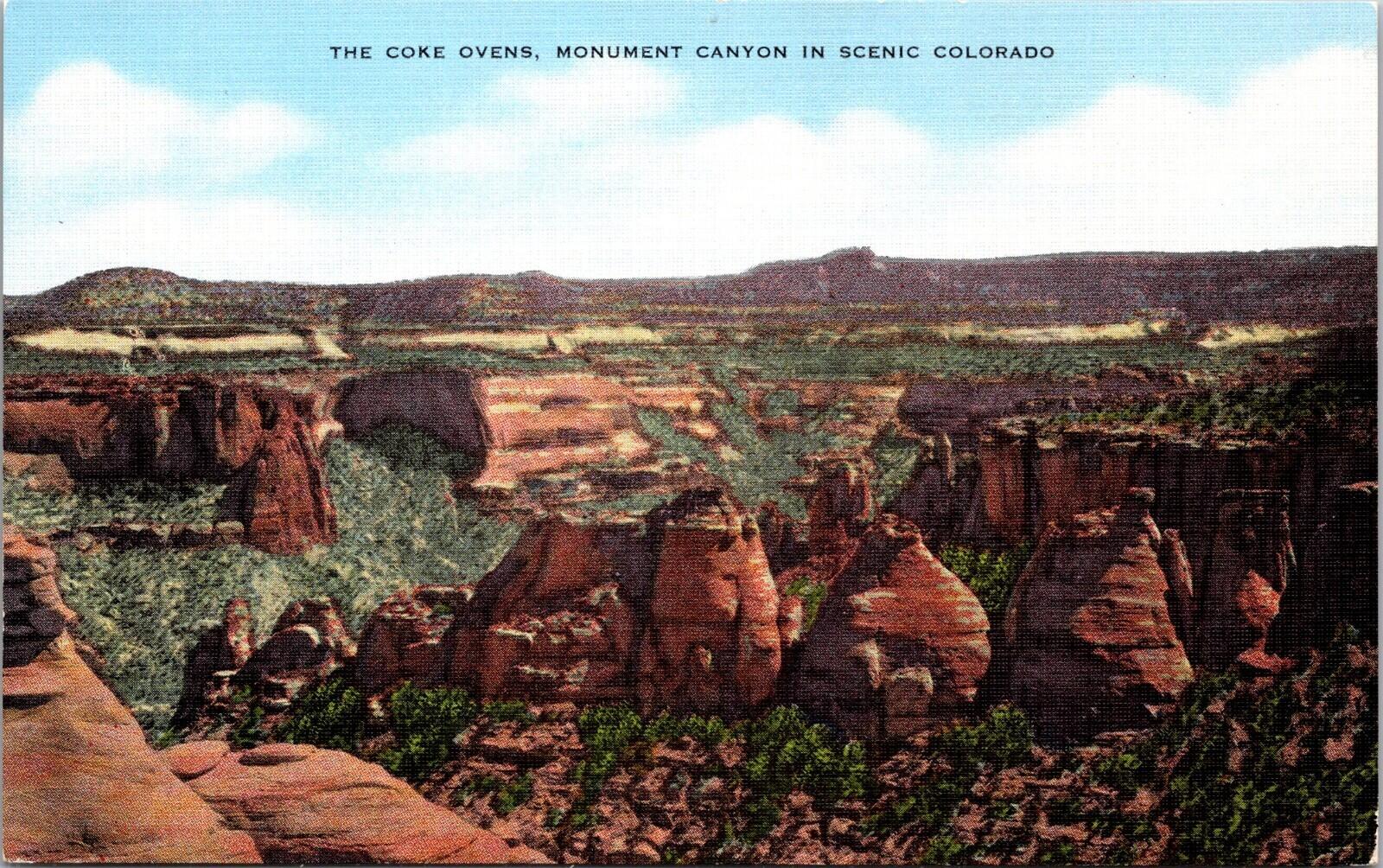 The Coke Ovens Monument Canyon In Scenic Colorado Postcard Unposted