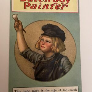 The Dutch Boy Painter Postcard Advertising Postcard National Lead Co Mass