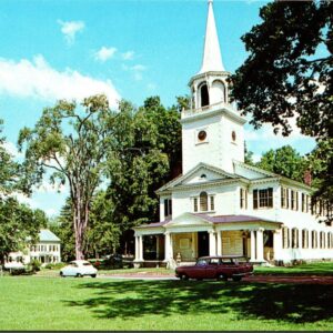 Third Meeting House Of Congregational Church Washington Connecticut Postcard