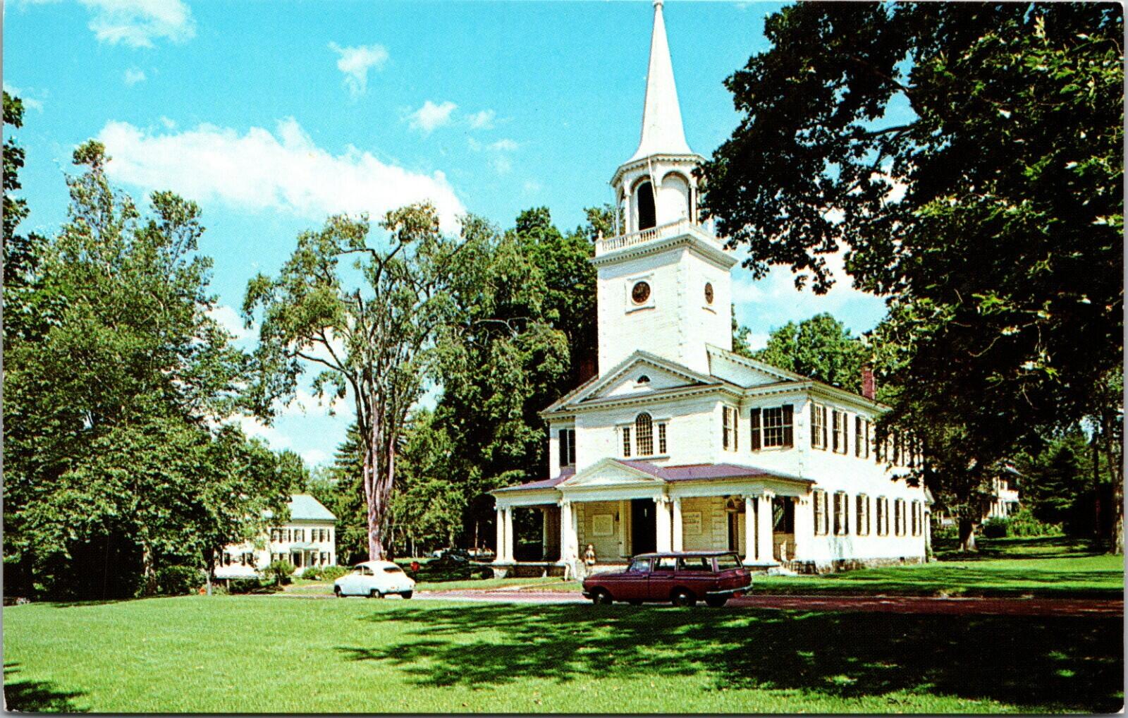Third Meeting House Of Congregational Church Washington Connecticut Postcard