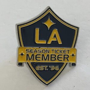 LA Galaxy Season Ticket Member Est 96 Soccer Pin