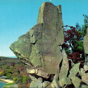 Tomahawk Rock At Devil's Lake Wisconsin State Park Postcard