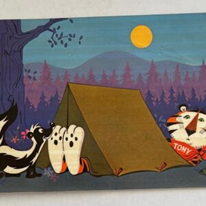 Tony The Tiger YMCA Camp Echo Fremont MI Postcard
