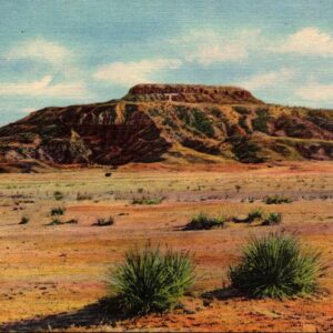 Tucumcari Mountain New Mexico Postcard Unposted