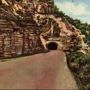 Tunnel On Cloudcroft Alamogordo Highway New Mexico Postcard