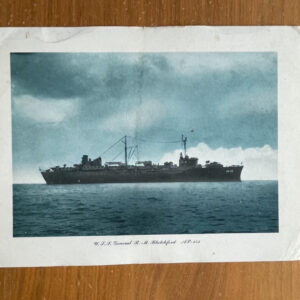 U.S.S. General R. M. Blatchford Ship Boat Postcard Oversized Postcard