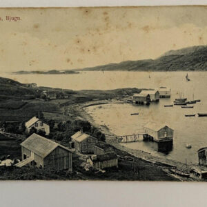 Venes Bjugn Postcard Danish Writing