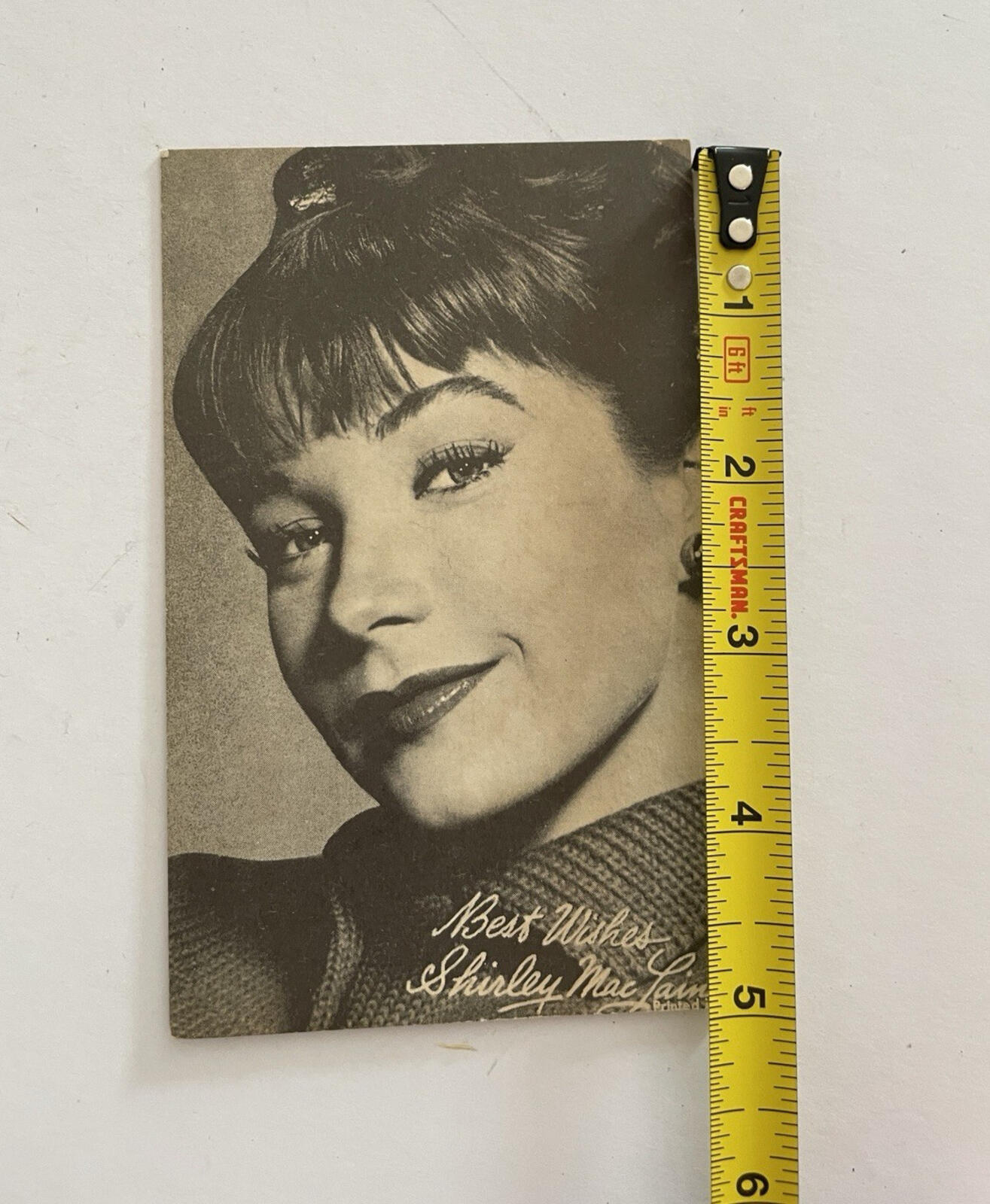 Shirley Maclaine Card Vending Machine Trade Card - Image 5