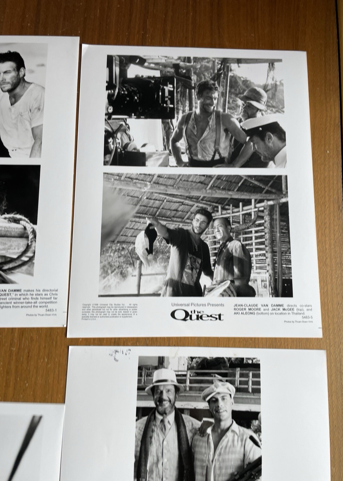 The Quest Movie Photo Lot Of 5 Jean-Claude Van Damme Photo 8 x 10 - Image 7