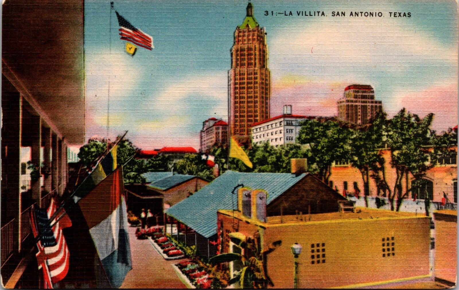 La Villita San Antonio Texas Postcard Unposted