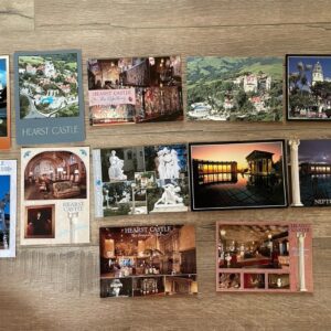 Hearst Castle San Simeon Calif Postcard Lot Of 12 Continental Size Postcards