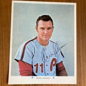 Arco Deron Johnson Photo Philadelphia Phillies Baseball Photo 1971