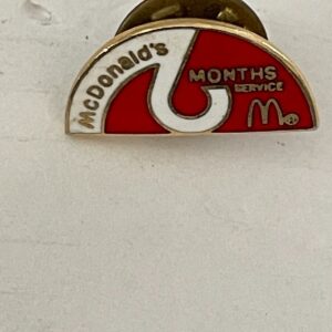 McDonalds 2 Months Service Pin