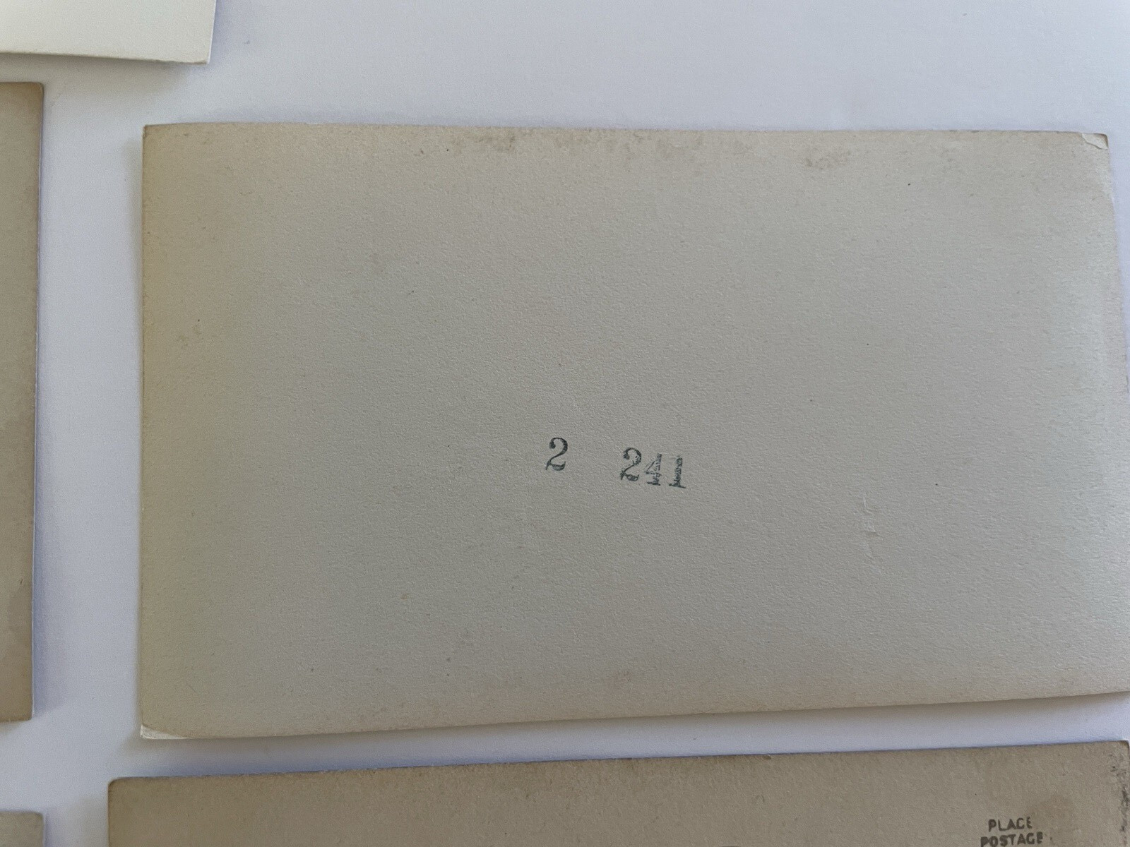 Real Photo Postcard Lot Of 4 Unposted Lot Of RPPC Postcards Houses And 1 Photo - Image 8