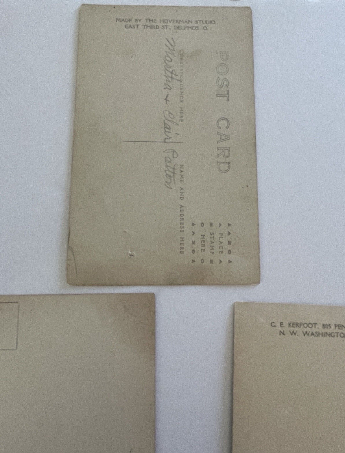 Real People Postcard Lot Of 5 Unposted Lot Of RPPC Postcards Men Women Kid - Image 13