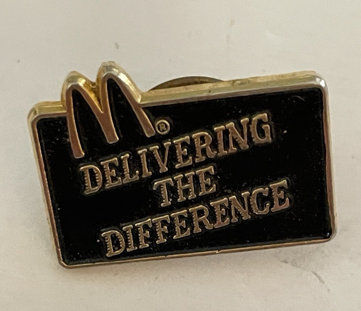 McDonalds Delivering The Difference Pin