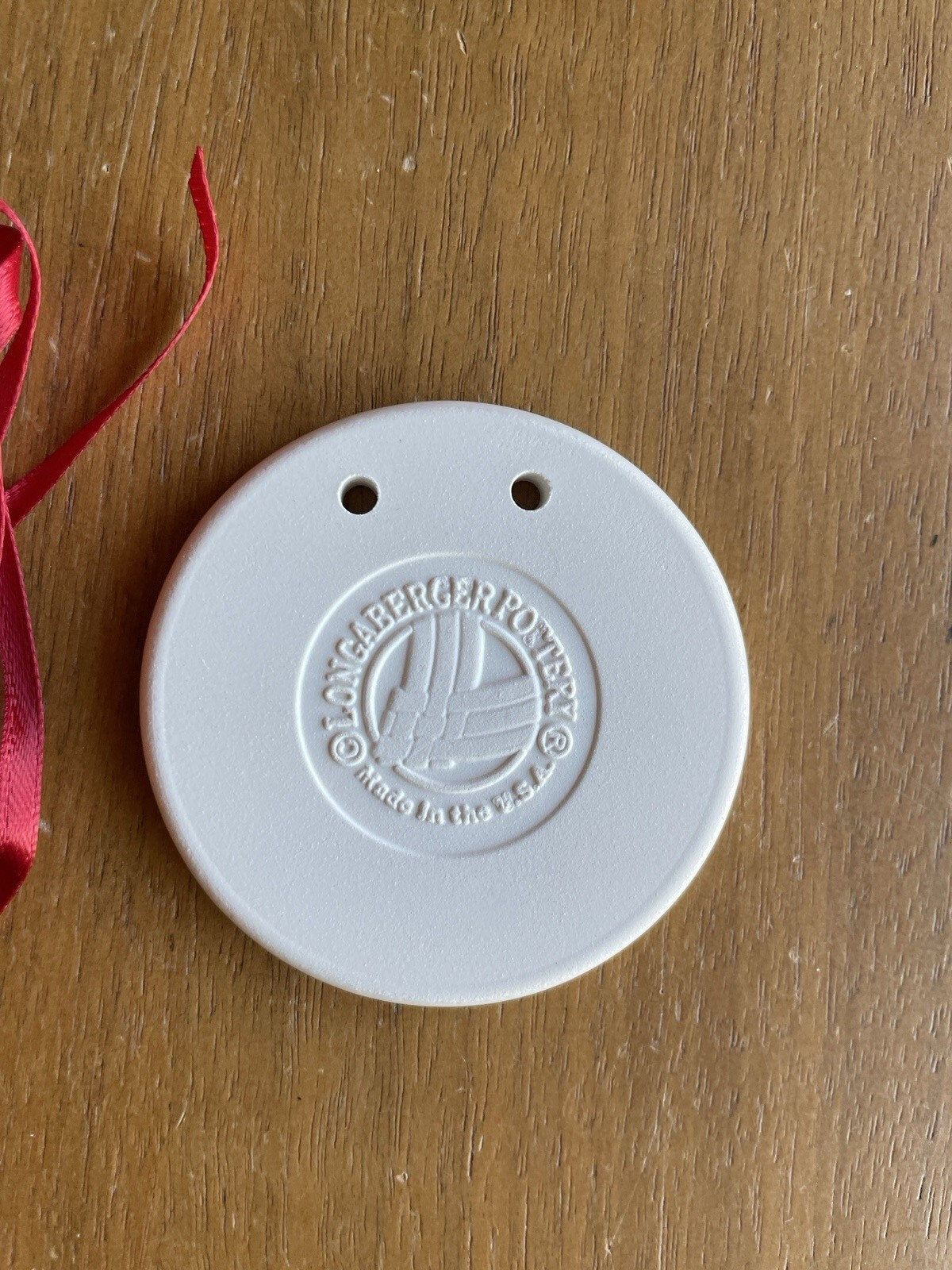 2000 Longaberger Merry Christmas 2000 Tie-On Basket Ornament New With Box - Image 6