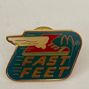 McDonalds Fast Feet Pin