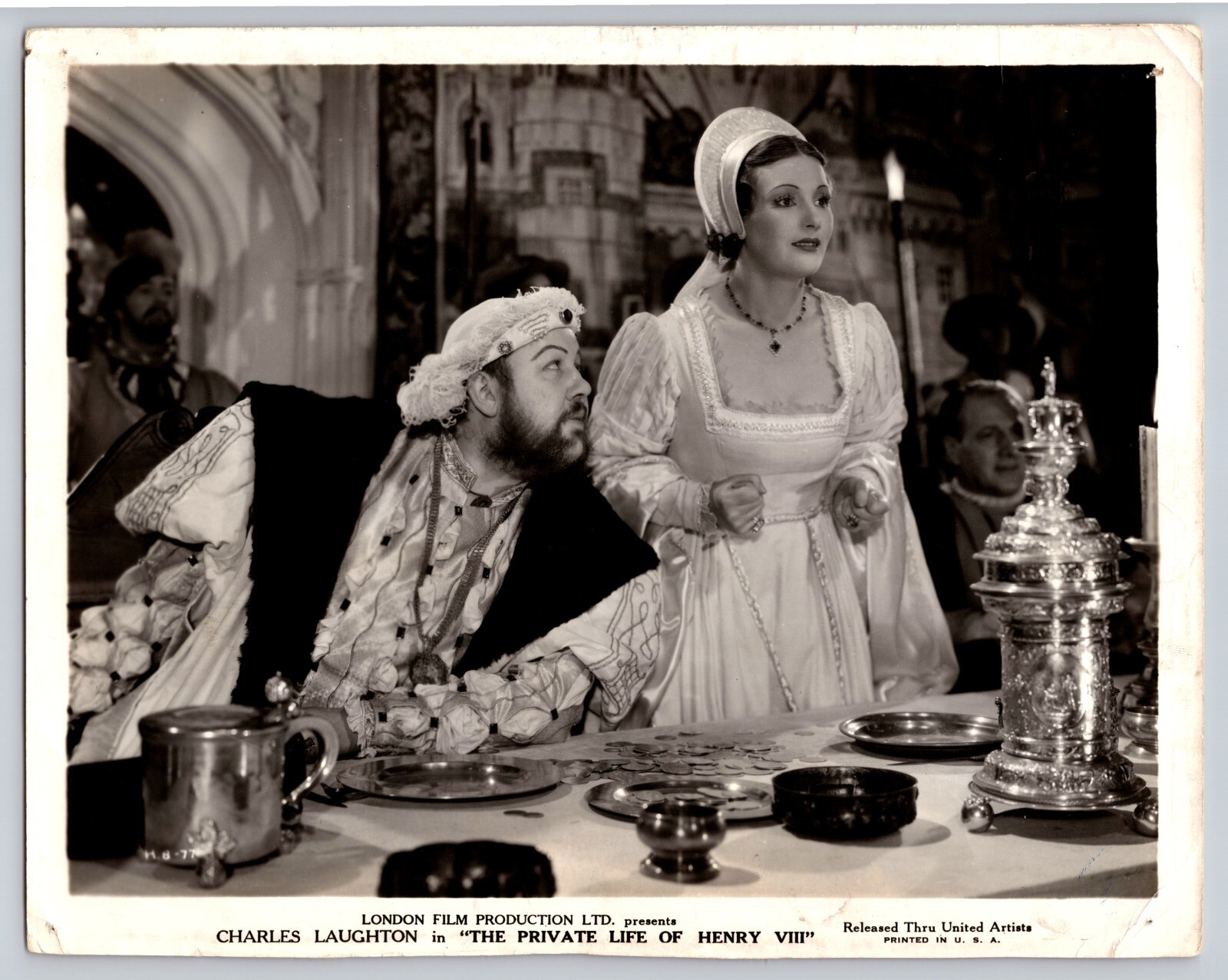 Charles Laughton Photo The Private Life Of Henry VII Movie Press Photo