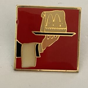 McDonalds Served On A Tray Pin