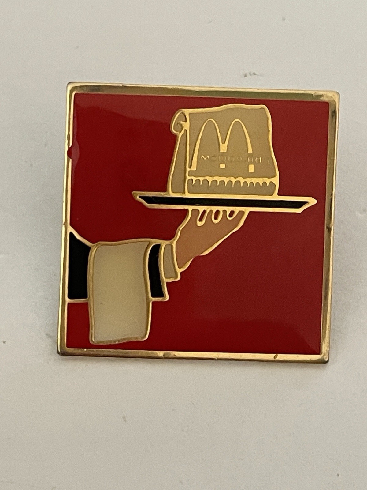 McDonalds Served On A Tray Pin