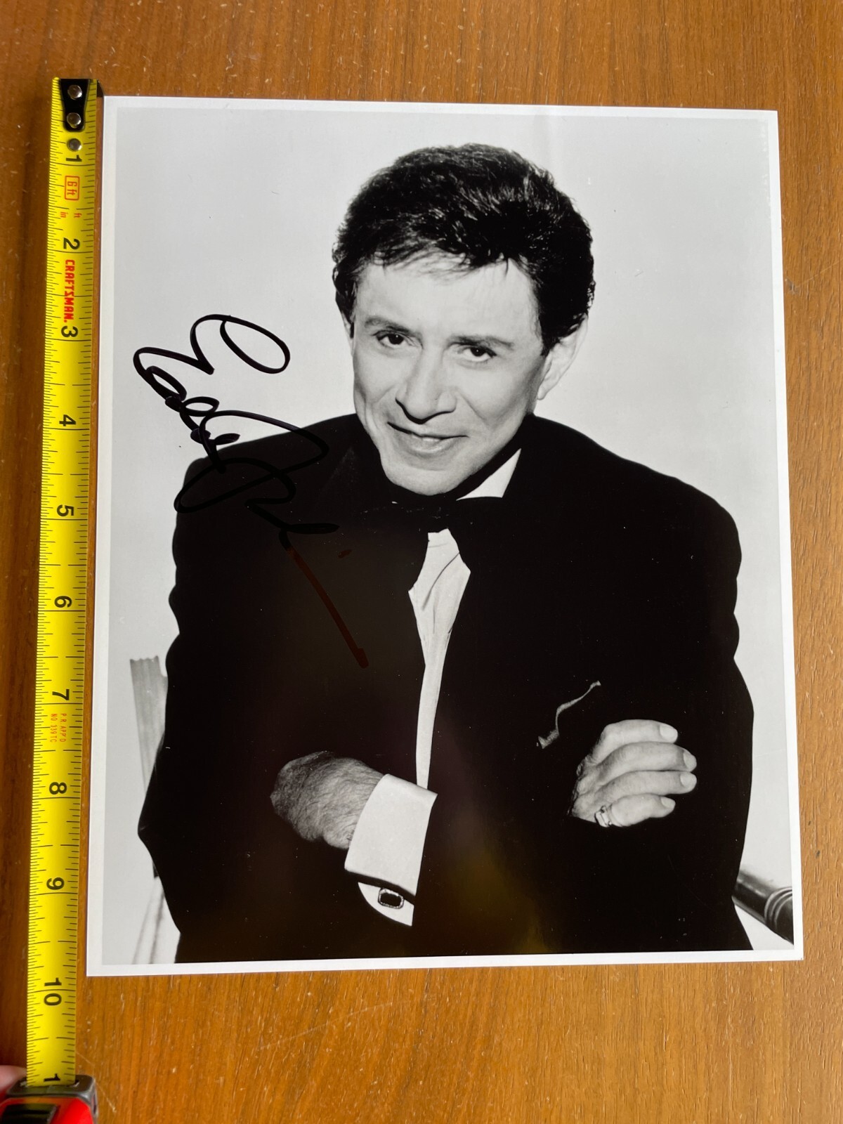 Eddie Fisher Photo Autographed Signed Photo - Image 6
