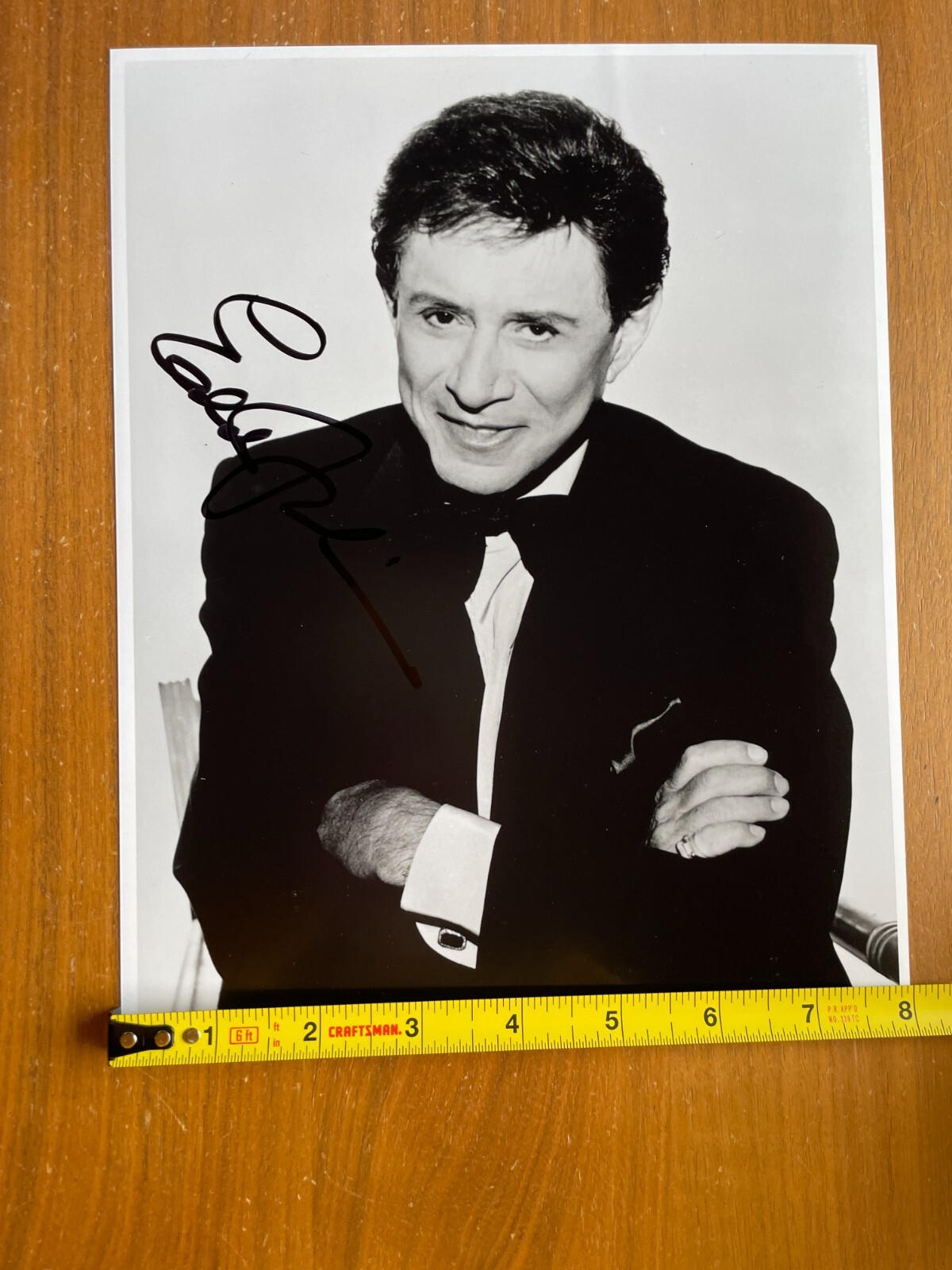 Eddie Fisher Photo Autographed Signed Photo - Image 7