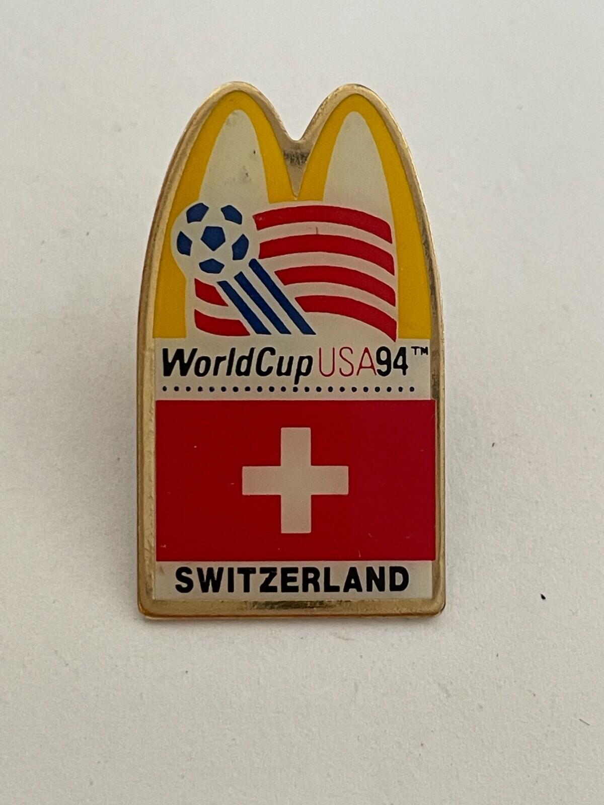 McDonalds World Cup USA 94 Switzerland Pin