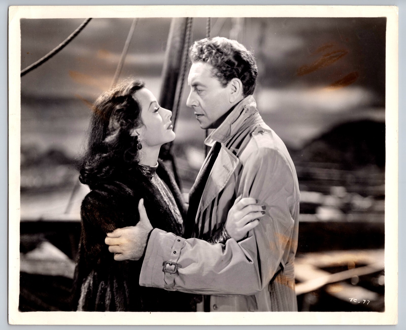 Hedy Lamarr Photo Paul Henreid Photo The Conspirators Movie Press Photo
