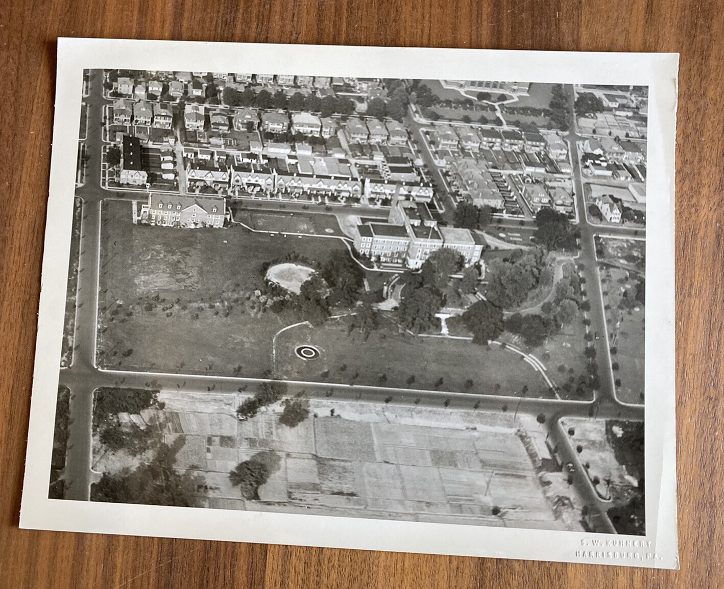Aerial View Of Harrisburg Pennsylvania Photo S. W. Kuhnert Photographer - Image 4