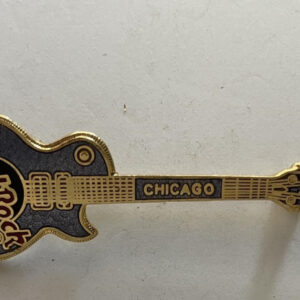 Hard Rock Cafe Guitar Pin Chicago Pin