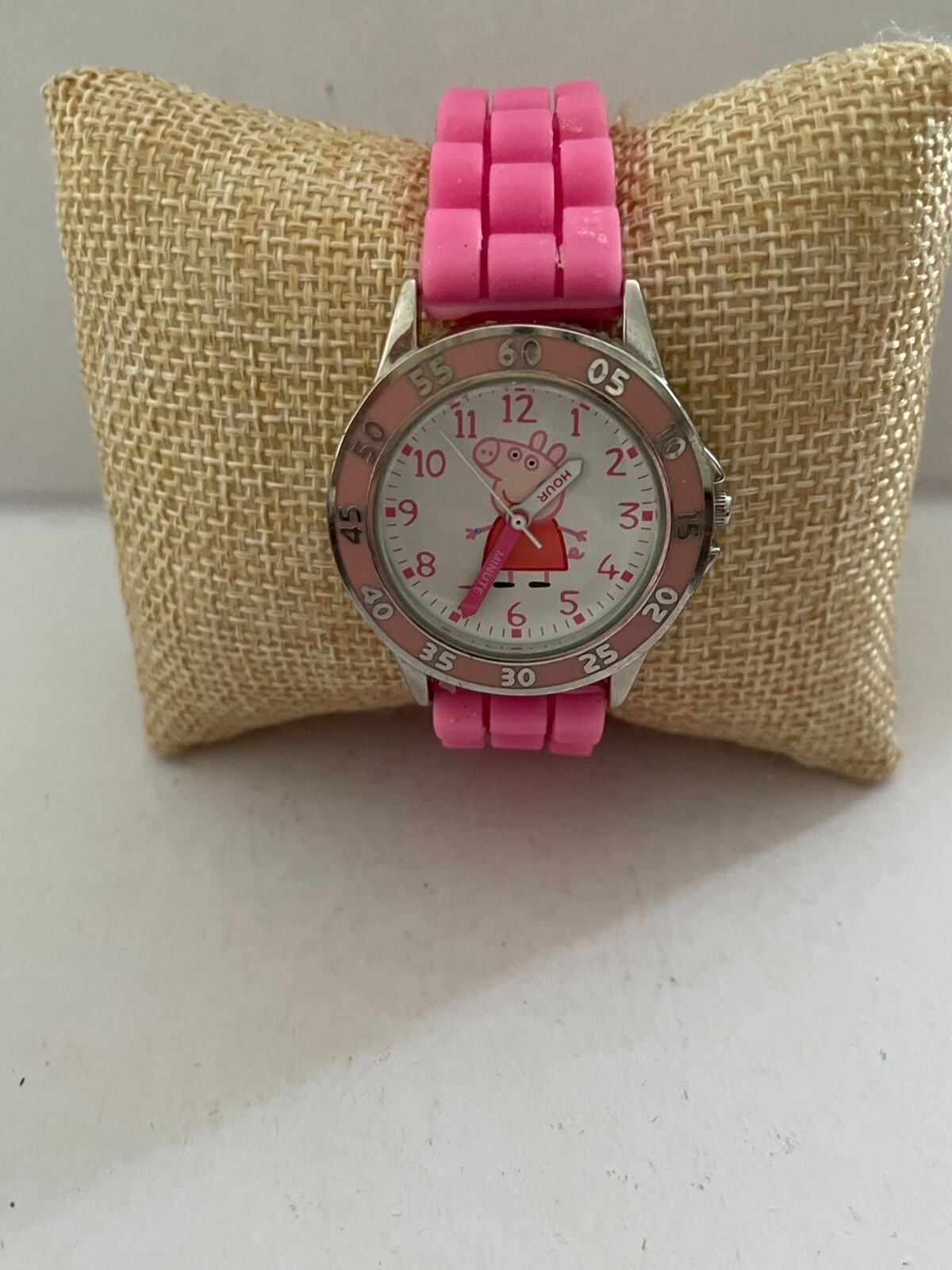 Peppa Pig Watch Pink Band By Accutime Watch - Image 2