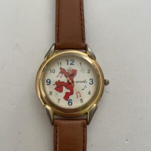 Sesame Street Elmo Watch Fantasma Musical Watch For Parts Or Repair Only AS IS