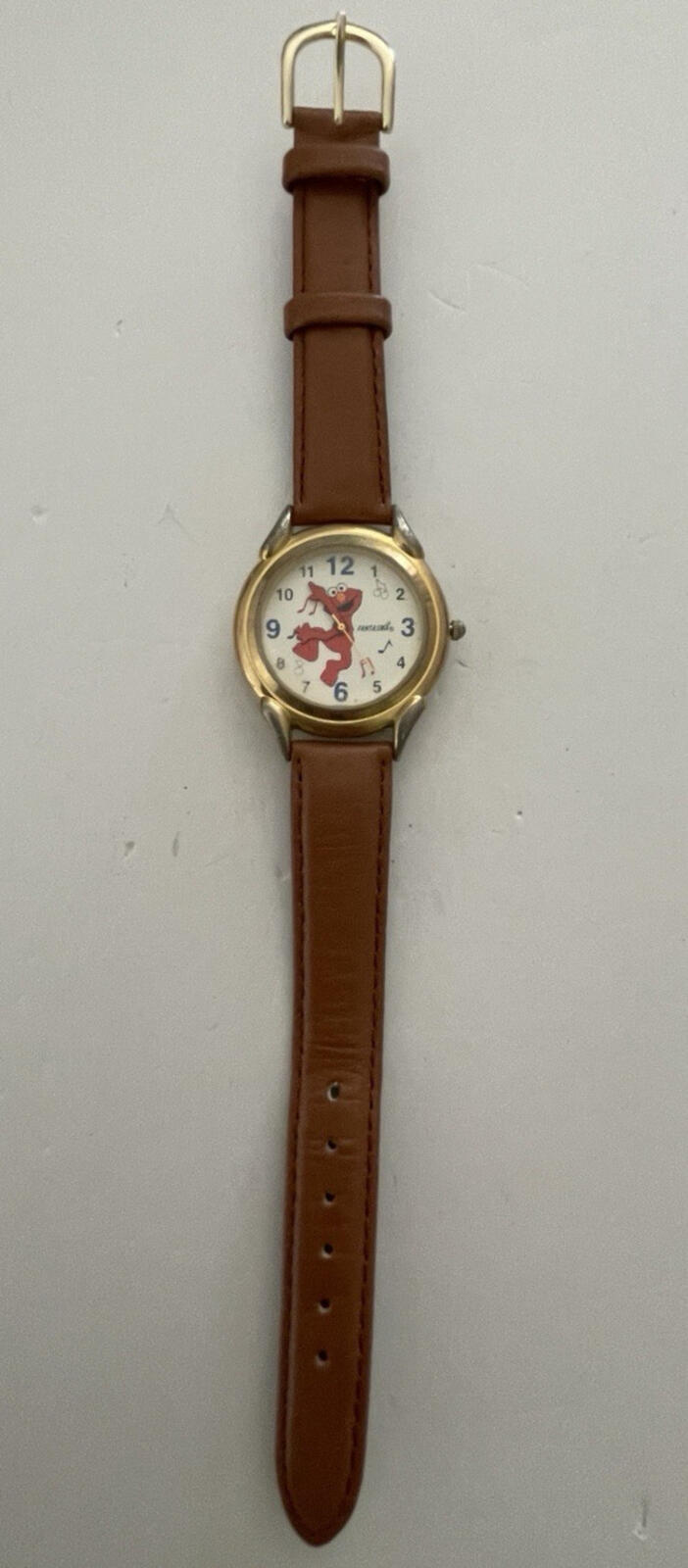 Sesame Street Elmo Watch Fantasma Musical Watch For Parts Or Repair Only AS IS - Image 2